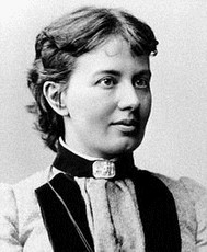 Sofia Vassilievna Kovalevskaïa (1850-1891) -  Mathématicienne russe,  photographie vers 1880