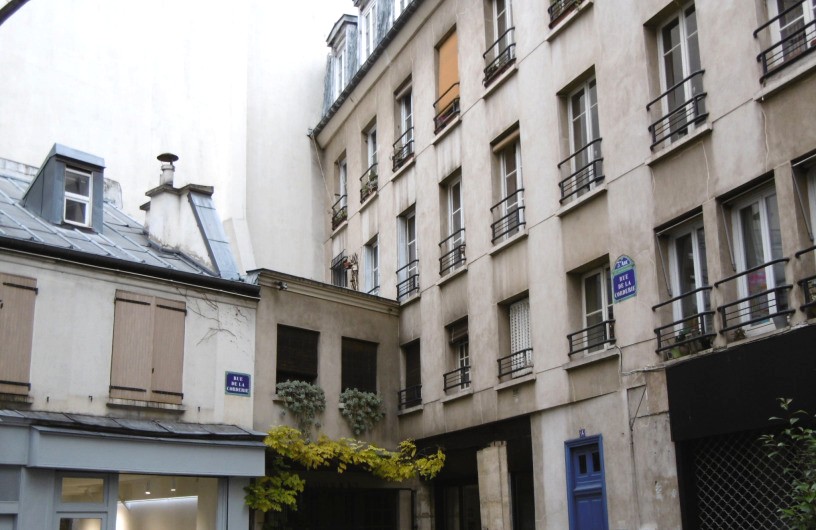 14 rue de la Corderie à Paris 3ème - siège de l'Association Internationale des Travailleurs