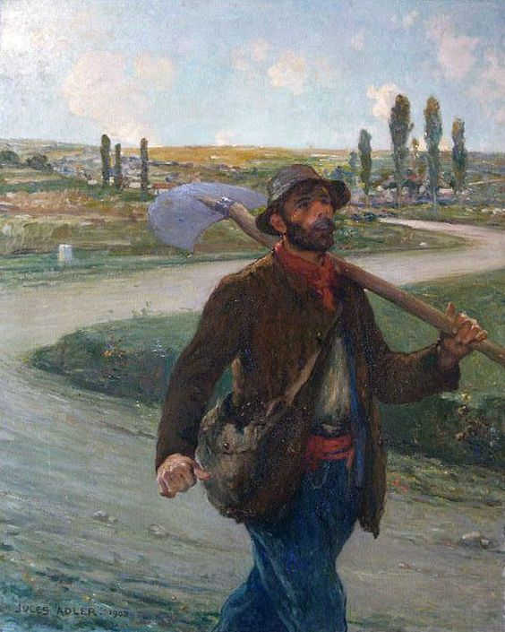 Jules Adler, Le chemineau, 1908. Musée d’Orsay