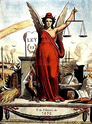 Allégorie de la Première République espagnole, "La Flaca", 1873