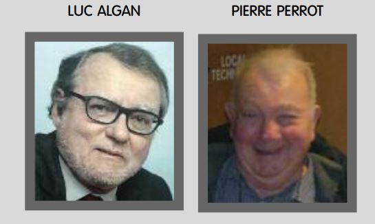 Luc Algan et Pierre Perrot