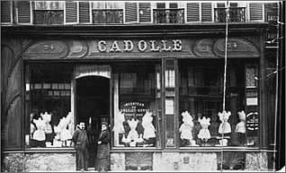 Devanture du magasin Cadolle