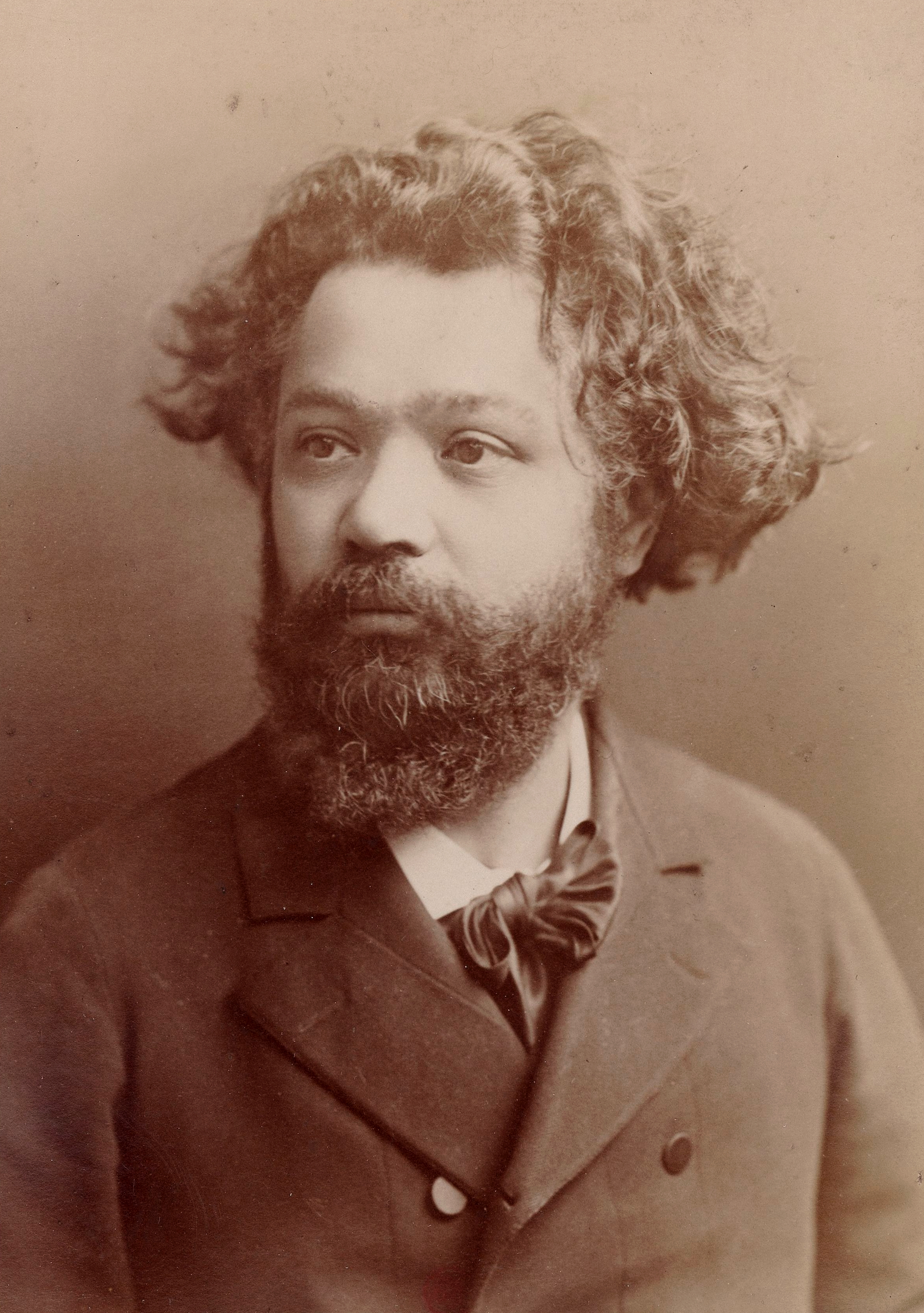 Clovis Hugues (1851-1907), photographie atelier Nadar, vers 1882   