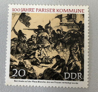 100 Jahre Pariser Kommune (20 Pf DDR Briefmarke)