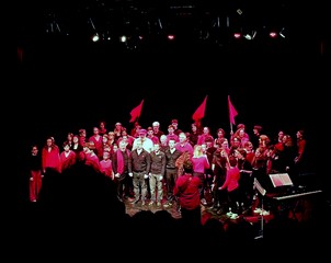 Spectacle à Dieppe, mars 2024, par les élèves des classes CHAM du collège de Bourg-Achard