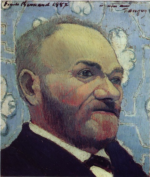 Portrait du Père Tanguy - Émile Bernard, 1887 (Bâle, Kunstmuseum)