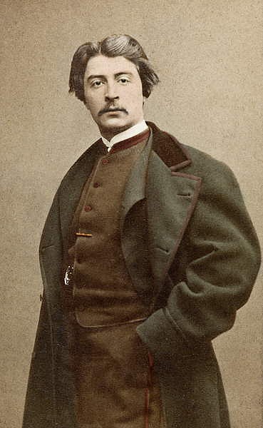 Etienne Carjat - Portrait de James Tissot - peintre français, vers 1865 (© Musée d’Orsay, Dist. RMN-Grand Palais / Alexis Brandt)