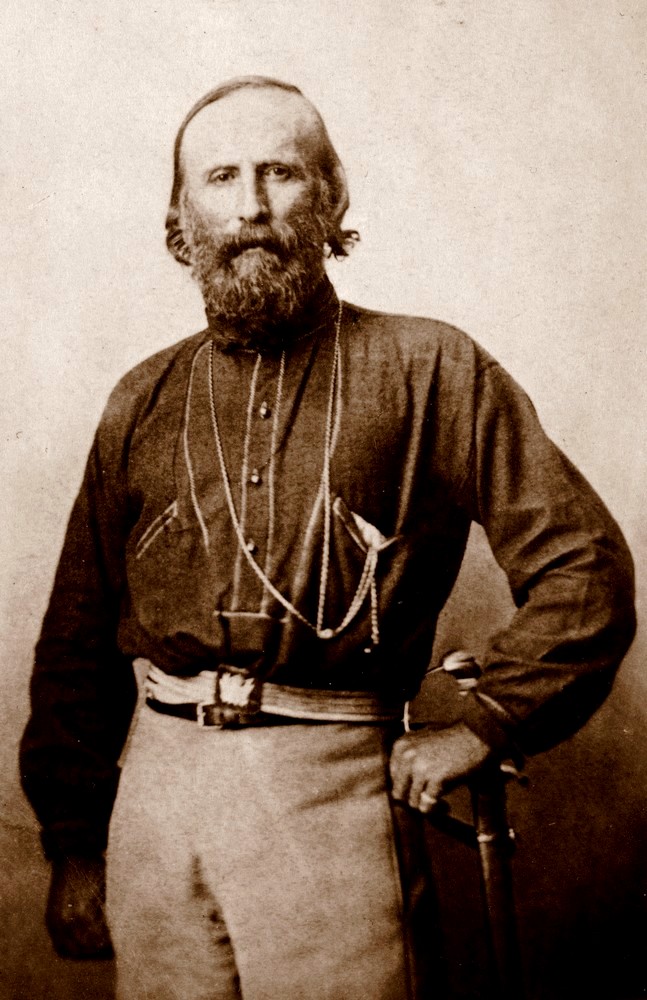 Giuseppe Garibaldi (1807-1882) vers 1861 (Source : Library of Congres)