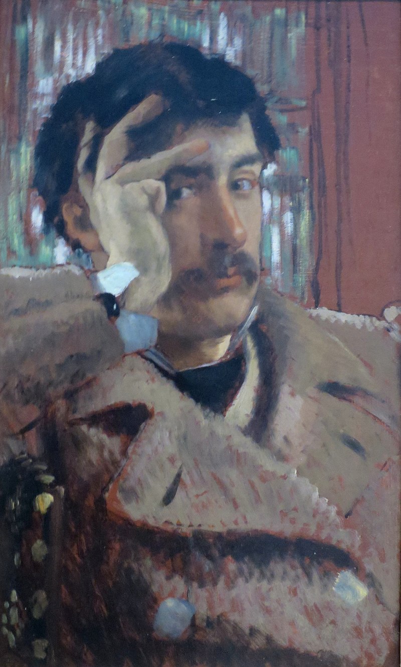  James Tissot  (1836–1902) - Autoportrait, 1865 (source : Fine Arts Museums of San Francisco)