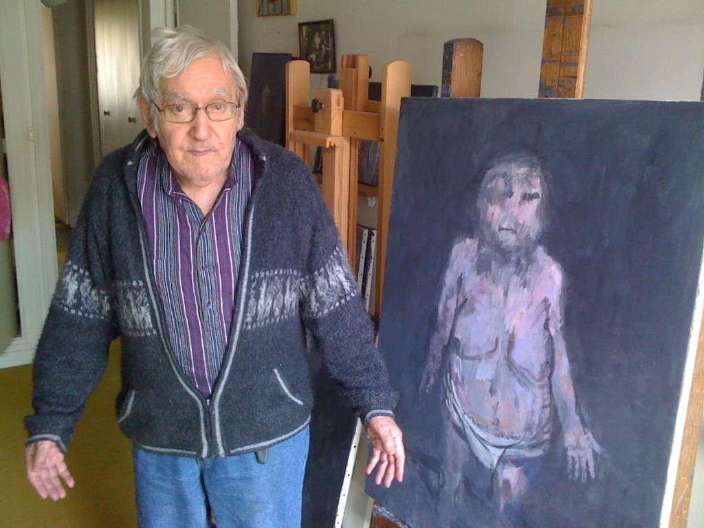 Le peintre Jean Rustin (1928-2013)