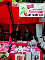 Notre stand à la Fête de Lutte Ouvrière 2024