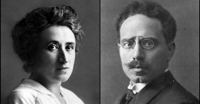 Rosa Luxemburg (1871-1919) et Karl Liebknecht (1871-1919)