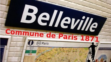 Metro Commune de Paris- Belleville