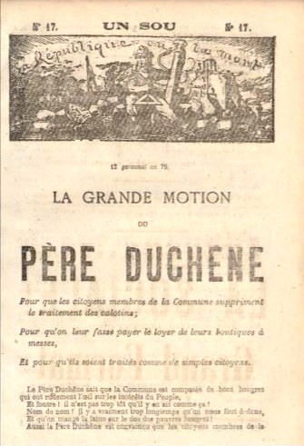 Le Père Duchêne n°17 – 12 germinal an 79 (source : La presse communarde - archivesautonomies.org)