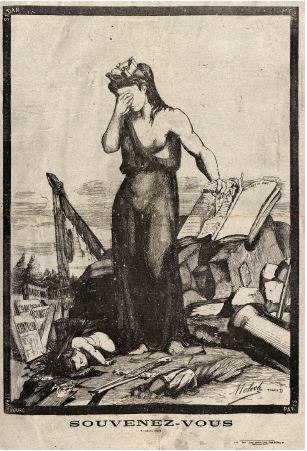 Souvenez-vous 1er mars 1871 dessin de Moloch