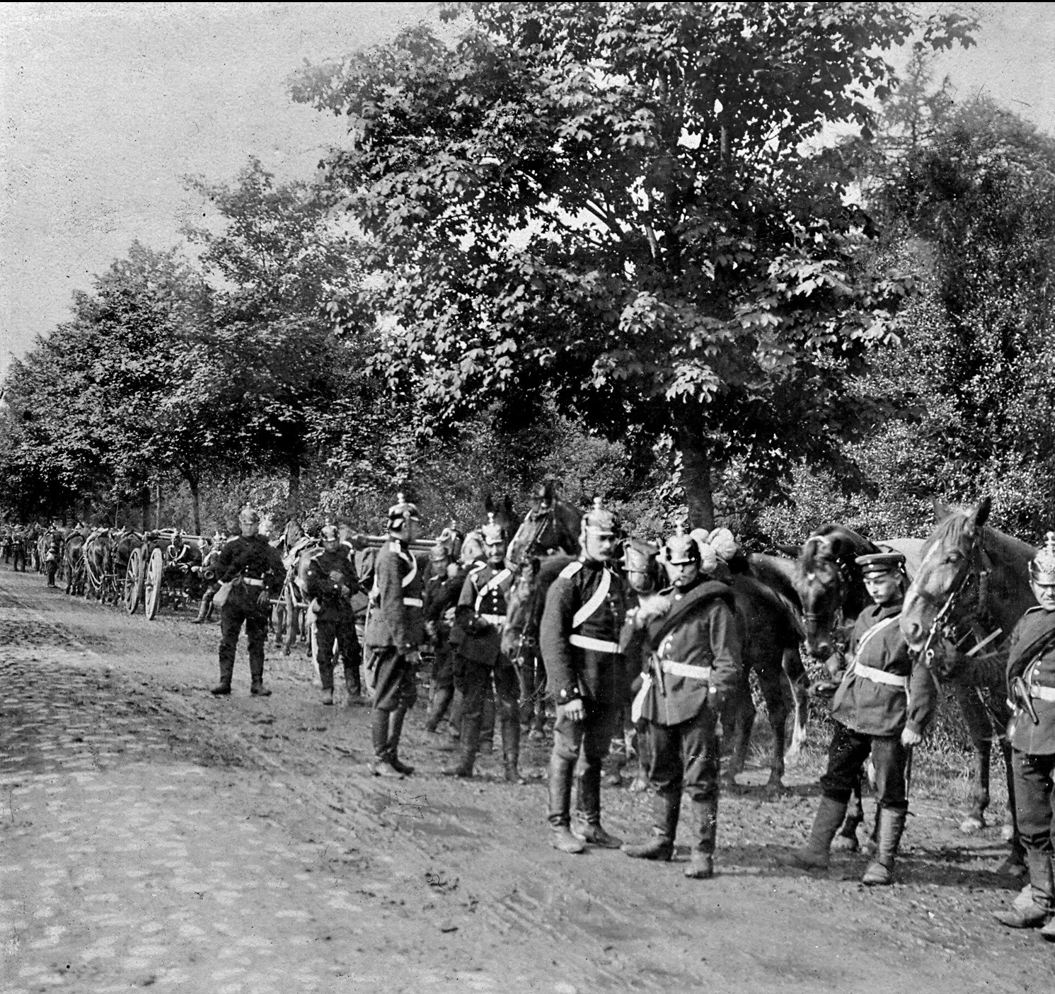 Troupes allemandes à Torcy