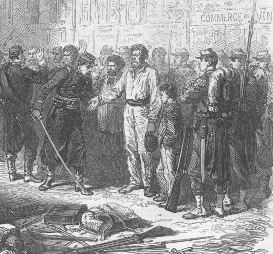 Les arrestations en mai 1871