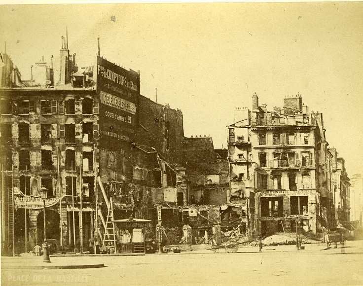 Place de la Bastille mai 1871