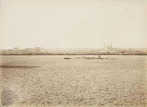 Le Champ-de-Mars avant la construction de la tour Eiffel en 1876
