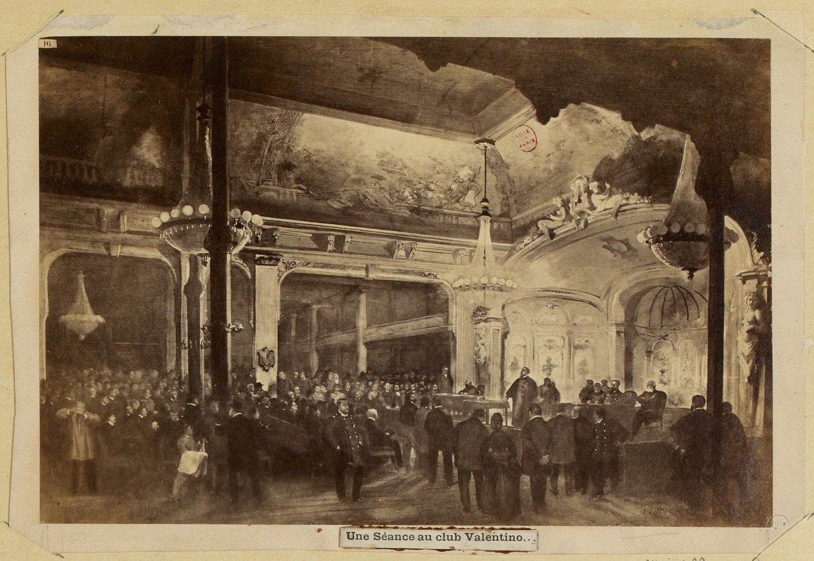 Club de la Délivrance, salle Valentino (Musée Carnavalet - Histoire de Paris)