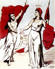 La Commune de Paris et de Lyon 1871 par Moloch