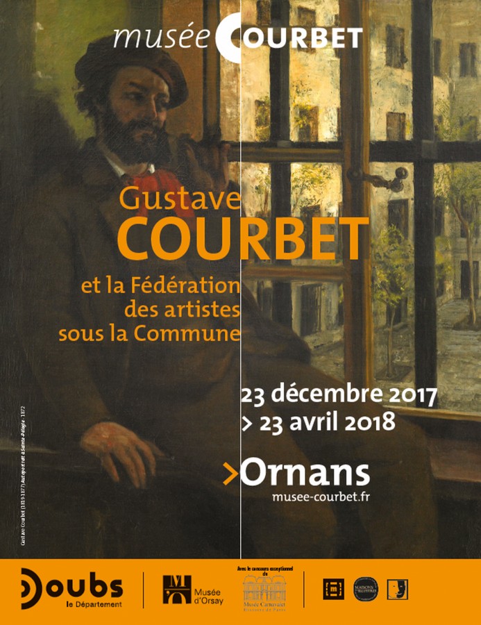 Musée Courbet à Ornans - Exposition du 23 décembre 2017 au 23 avril 2018