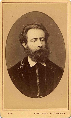 Jean-Baptiste Noro (1842-1909) - Photo dédicacée à Jules Perrier (Source : Le Maitron https://maitron.fr/spip.php?article67214 )
