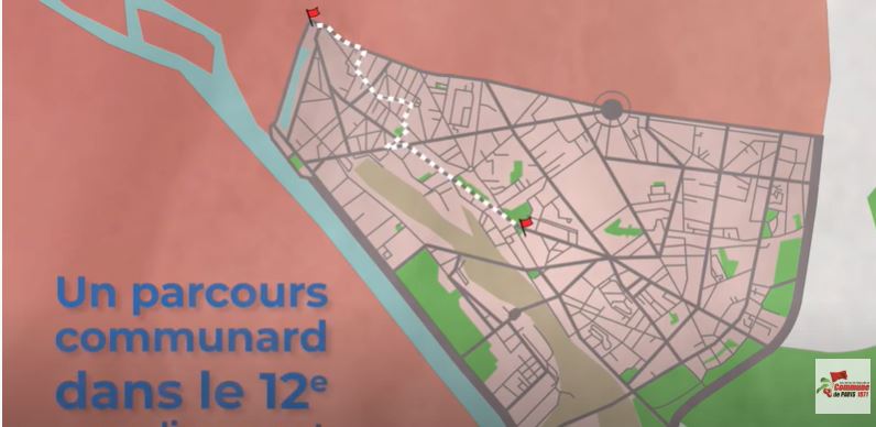 Parcours communard virtuel dans Paris XIIe