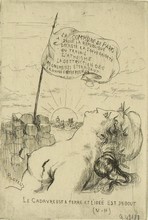Pilotell - Le cadavre est à terre et l'idée est debout, vers 1871 (CC0 Paris Musées / Musée Carnavalet - Histoire de Paris)