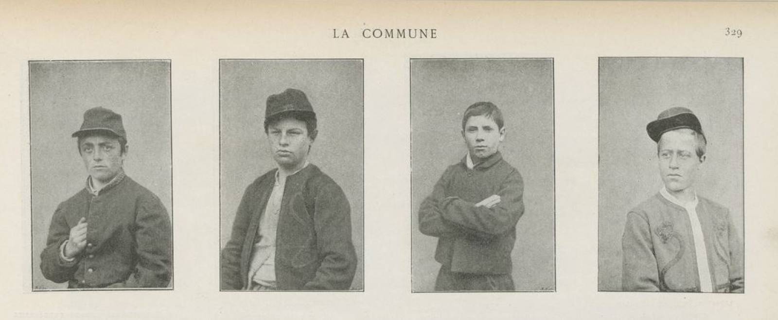 Les petits parisiens sur les barricades : Les pupilles de la Commune (source Retronews Gallica - Bnf)