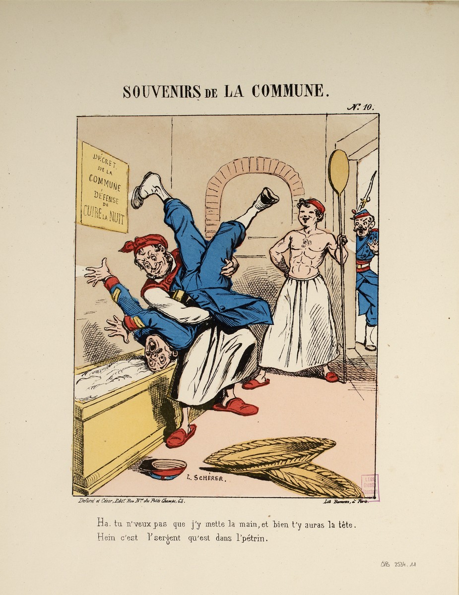 Caricature anti-communarde de Scherer (Musée Carnavalet - Histoire de Paris)