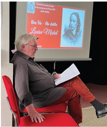 Soirée Louise Michel à Allonnes le 4 avril 2025