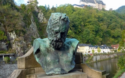 Buste de Victor Hugo dans sa maison de Vianden