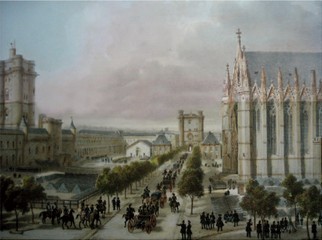 Le château de Vincennes vers 1860