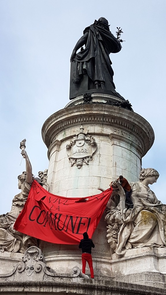150e anniversaire de la Commune de Paris - 29 mai 2021 place de la République