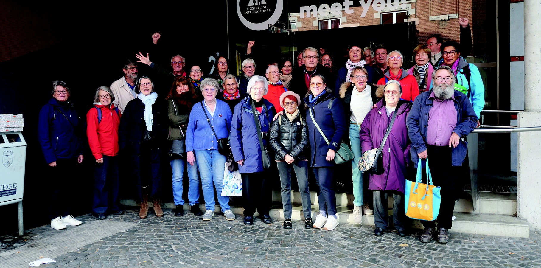 La délégation  des Amies et Amis de la Commune de Paris 1871 à Liège les 5 et 6 octobre 2024