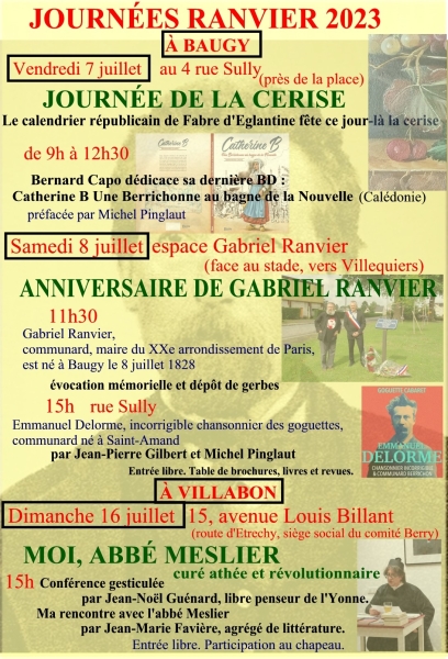 affiche Ranvier juillet 23