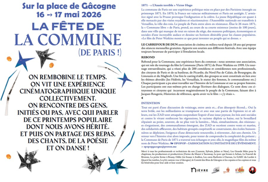 fete commune gacogne 16-17 mai 2026