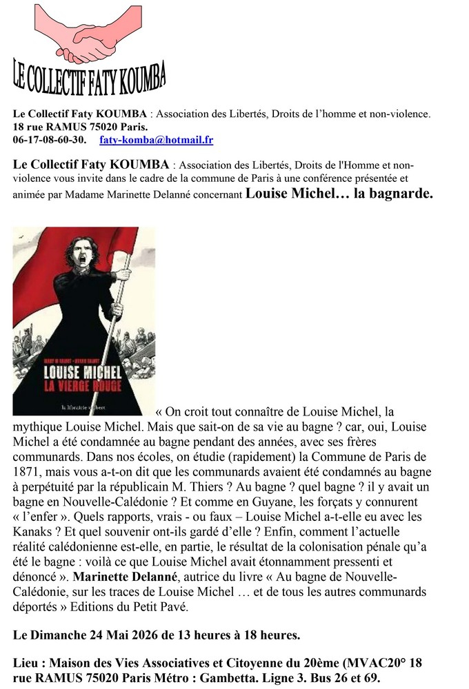 louise michel 24 mai 2026