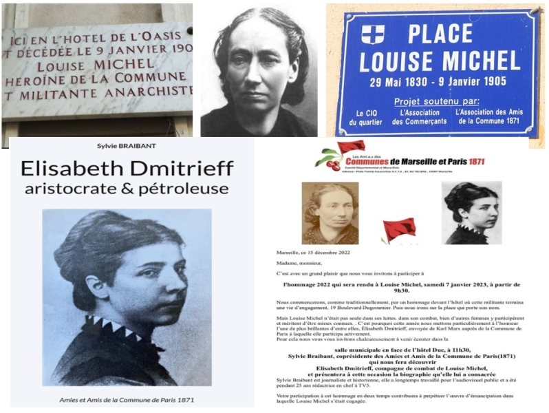 Louise Michel Elisabeth Dmitrief marseille 2023