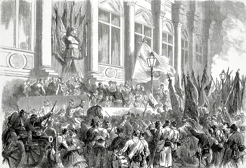 proclamation de la Commune a l hotel de ville le 26 mars 1871